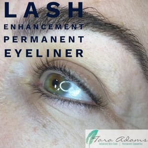 Eyeliner Tattoo result by Isla Esthetics in Shelton, WA