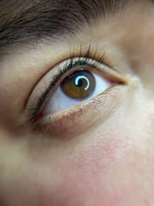 Eyeliner Tattoo result by Iuliia Veremeva Permanent Makeup in Granger, IN