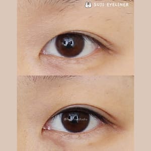 Eyeliner Tattoo result by Ivy Brow Studio in Pasadena, CA