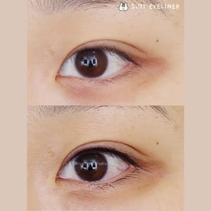 Eyeliner Tattoo result by Ivy Brow Studio in Pasadena, CA