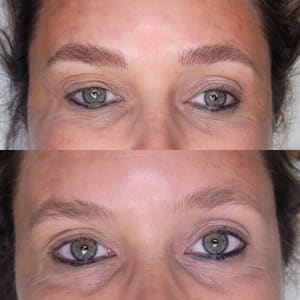 Eyeliner Tattoo result by J Ink'd Cosmetics in Athens, OH