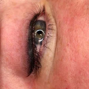 Eyeliner Tattoo result by J&K Skincare by Julia Radchenko in Houston, TX