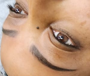 Eyeliner Tattoo result by Jackson Lamar Scalp Micropigmentation in Dallas, TX