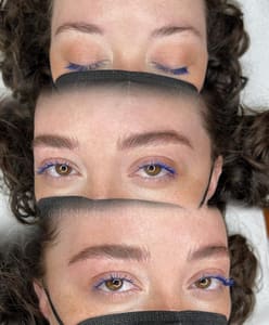 Eyeliner Tattoo result by Jannah isobelle in Brooklyn, NY