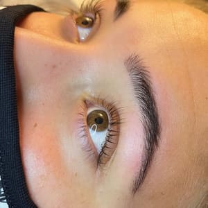 Eyeliner Tattoo result by Jasmine Lash and Brow studio in Indianapolis, IN