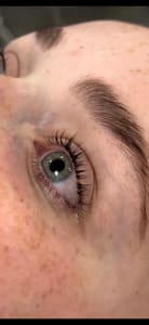 Eyeliner Tattoo result by Jasmine Lynn Esthetics LLC in Ashton, ID