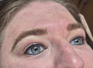 Eyeliner Tattoo result by Jaudon Sunde - Permanent Cosmetics & Microblading Expert in Middleburg Heights, OH