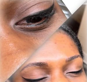 Eyeliner Tattoo result by JC Ink Chy in Madison, TN