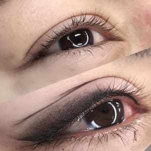 Eyeliner Tattoo result by JCruz Beauty Bar in Sacramento, CA