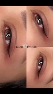 Eyeliner Tattoo result by JD Brows in Fresno, CA