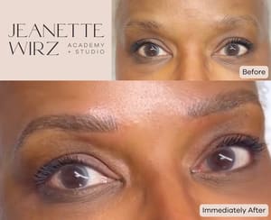 Eyeliner Tattoo result by Jeanette Wirz Permanent Cosmetics & Microblading in Nashville, TN