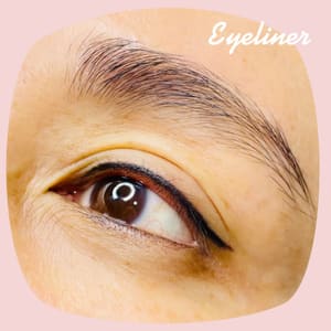 Eyeliner Tattoo result by Jeanly Brow l semi-permanent make up l eyebrow microblading l eyeliner l smp l lip blush l eyelash perm l brow waxing in Buena Park, CA