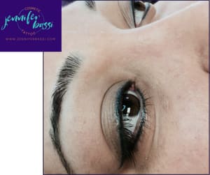 Eyeliner Tattoo result by Jennifer Bassi Cosmetic Tattoo in Cottonwood Heights, UT
