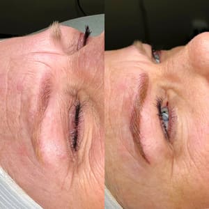 Eyeliner Tattoo result by Jess Schima Brows in Temecula, CA