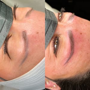 Eyeliner Tattoo result by Jess Schima Brows in Temecula, CA