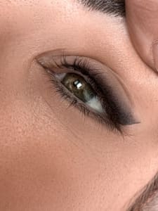 Eyeliner Tattoo result by Jessica Rocha Artistic Nails in Houston, TX