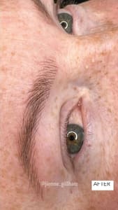 Eyeliner Tattoo result by Jienne Gillham - Microblading & Permanent Makeup in Oklahoma City, OK