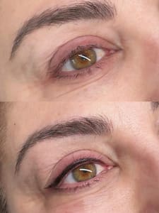 Eyeliner Tattoo result by Jiumu brow studio in Arcadia, CA