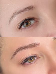 Eyeliner Tattoo result by Jiumu brow studio in Arcadia, CA