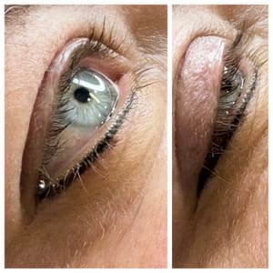 Eyeliner Tattoo result by JN Beauty Artistry in Cypress, TX