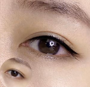 Eyeliner Tattoo result by Joli Permanent Makeup Studio in Columbia, MD