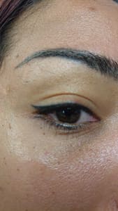 Eyeliner Tattoo result by Judy’s Facial and Permanent Makeup in Winter Springs, FL