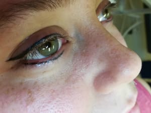 Eyeliner Tattoo result by Judy’s Facial and Permanent Makeup in Winter Springs, FL