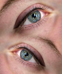 Eyeliner Tattoo result by Julxbrows in Rapid City, SD