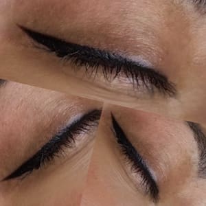 Eyeliner Tattoo result by Just a Hint Beauty Bar in Oxnard, CA