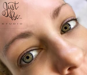Eyeliner Tattoo result by Just Be Studio in Raleigh, NC