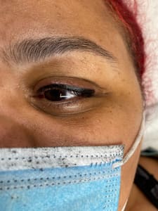 Eyeliner Tattoo result by Just Browzin' PMU Studio in Toledo, OH
