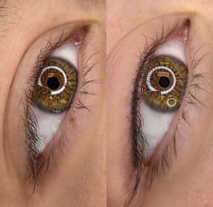 Eyeliner Tattoo result by Justbeyou.tiful Beauty Bar in Lone Tree, CO