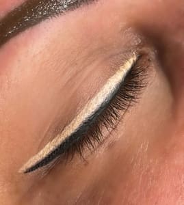 Eyeliner Tattoo result by JV Micropigmentación Katy in Katy, TX