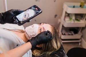 Eyeliner Tattoo result by K Artistry in Saratoga Springs, UT