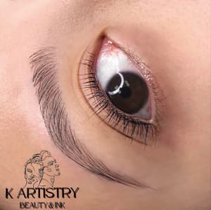 Eyeliner Tattoo result by K Artistry in The Colony, TX