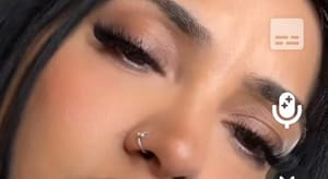 Eyeliner Tattoo result by K&V Lash Studio in Stockton, CA