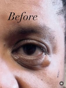 Eyeliner Tattoo result by Kaa Nami Studio in Fayetteville, NC