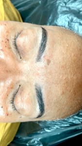 Eyeliner Tattoo result by Kanvas and Kontour in Garner, NC