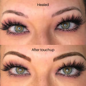 Eyeliner Tattoo result by Kara Sánchez Beauty in Austin, TX
