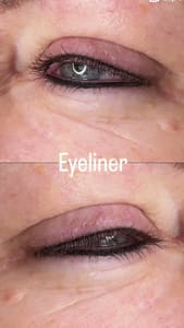 Eyeliner Tattoo result by Karen Yanyra Beauty in Miami, FL