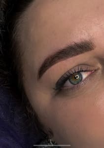 Eyeliner Tattoo result by Karpenko Permanent in Lincoln, NE