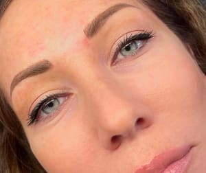 Eyeliner Tattoo result by Kathy Briggs Skin Care & Brow Artistry in Napa, CA