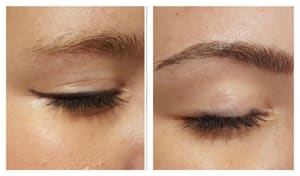Eyeliner Tattoo result by Katie's Eyelash Extensions & Microblading in Highland Village, TX