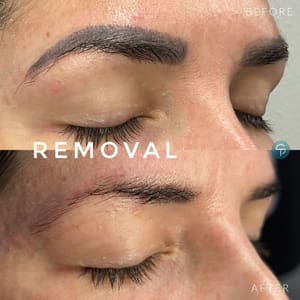 Eyeliner Tattoo result by KATRÍN Beauty Studio in Sausalito, CA