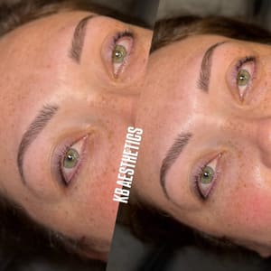 Eyeliner Tattoo result by KB Aesthetics in Shenandoah, TX