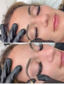 Eyeliner Tattoo result by Kbrows_microblading_eyebrows Fayetteville in Fayetteville, NC