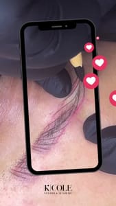 Eyeliner Tattoo result by KCole Permanent Makeup Studio in Allen, TX