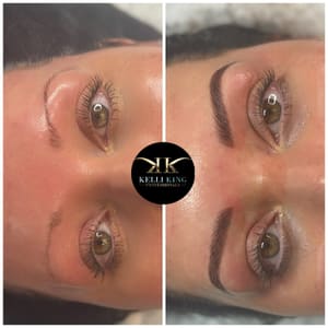 Eyeliner Tattoo result by Kelli King Professionals in Lakewood, CO
