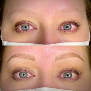 Eyeliner Tattoo result by Kendall Barbie Brows in Fargo, ND