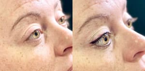 Eyeliner Tattoo result by Killswitch Kandi Tattoos in Republic, MO